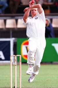 Andy Bichel bowls
